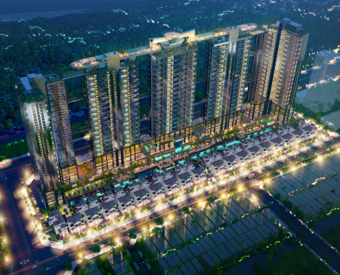 Tổ hợp Sky Villa đầu tiên tại Hà Nội